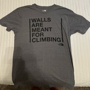 TNF walls are meant for climbing